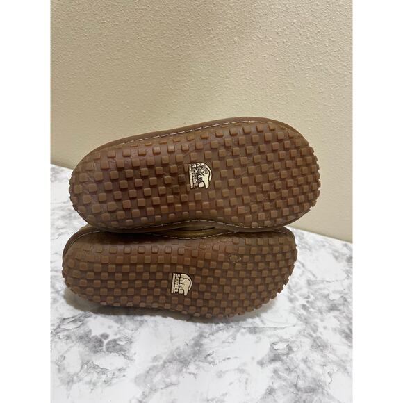 Sorel Tootega Thinsulate Insulation NL1460-261 Tan Suede Faux Boots 6.5 Lining - Picture 11 of 13